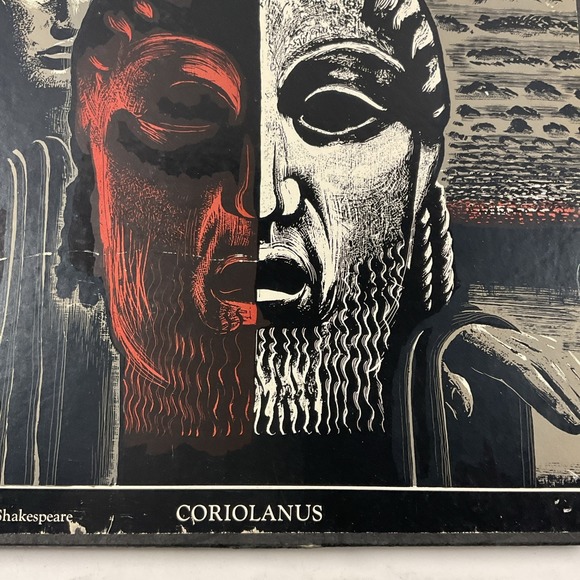 The Works of Shakespeare - Coriolanus - LONDON Records A-4415 - 4 LP box set - Picture 3 of 8